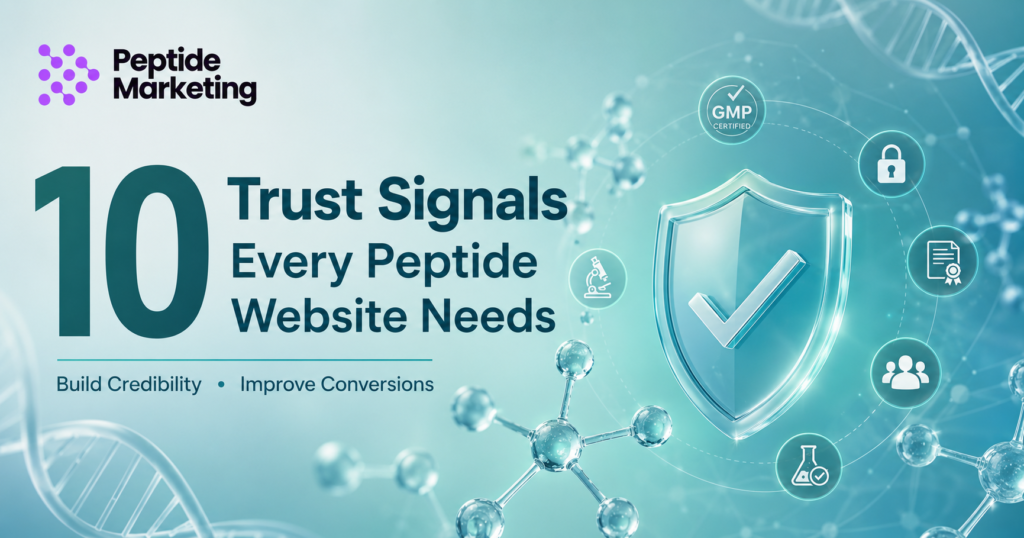 10 Trust Signals Every Peptide Website Needs